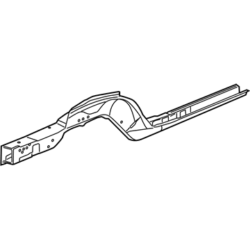 GM 19355184 Lower Rail, Front Passenger Side