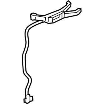 GM 23294873 Lever, Rear Driver Side