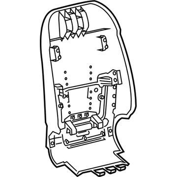Cadillac 23247855 Seat Back Panel