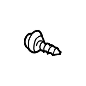GM 22573420 Window Trim Bolt, Rear