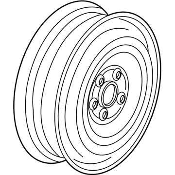 Buick 84445512 Spare Wheel
