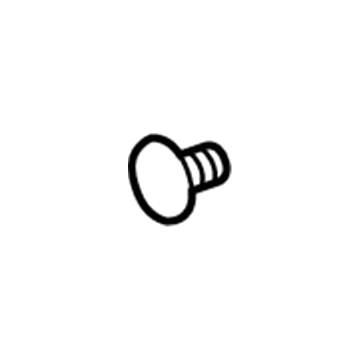GM 11589181 Fender Liner Clip, Outer, Plastic