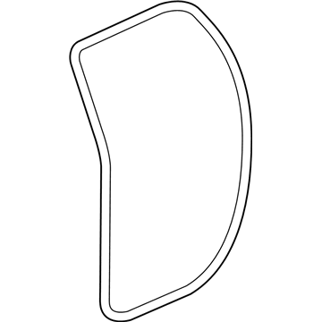 2007 Saturn Outlook Door Seal - 25962300