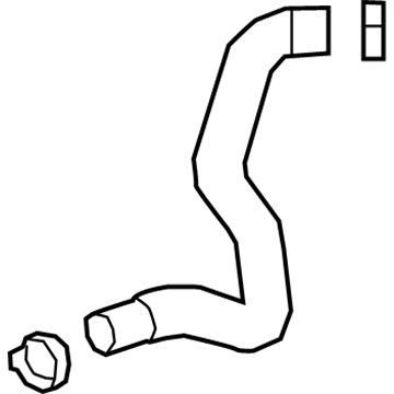 Chevy 84914055 Upper Hose