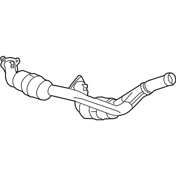 Chevy Silverado 1500 Catalytic Converter - 84655075