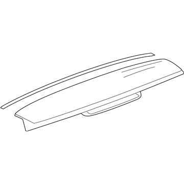 GM 25794624 Spoiler, Rear