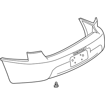 Chevy Cavalier Bumper - 12335640
