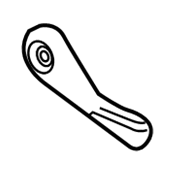 GM 42435821 Recline Handle, Ash Gray, Front