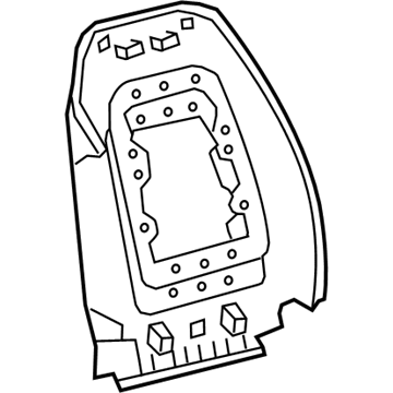 GM 42553646 Rear Panel