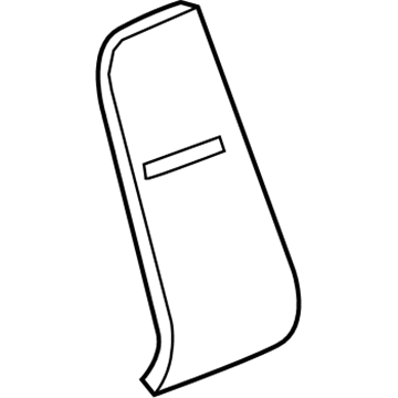 GM 42643772 Seat Back Pad, Front