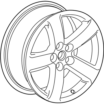 GM 9598210 Wheel, Alloy