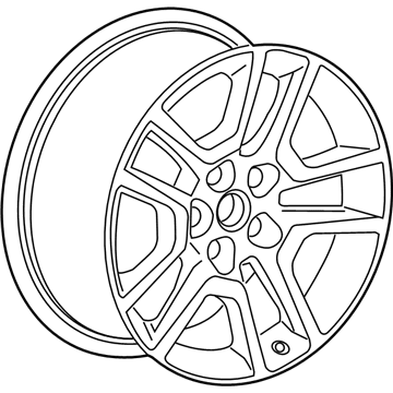2014 Chevy Malibu Spare Wheel - 9598668
