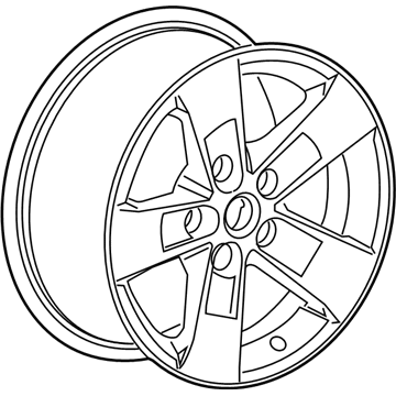 2014 Chevy Malibu Spare Wheel - 9598666
