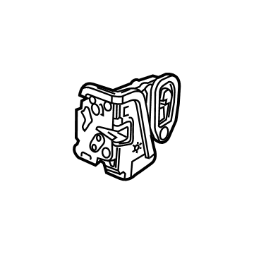 Chevy Tahoe Door Lock - 13546488