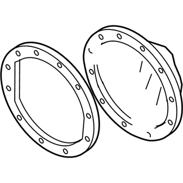 Chevy 12479379 Axle Cover