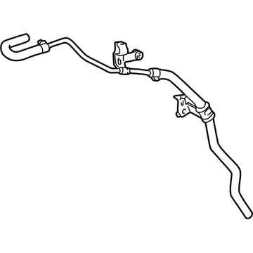 Pontiac Vibe Power Steering Hose - 88971033