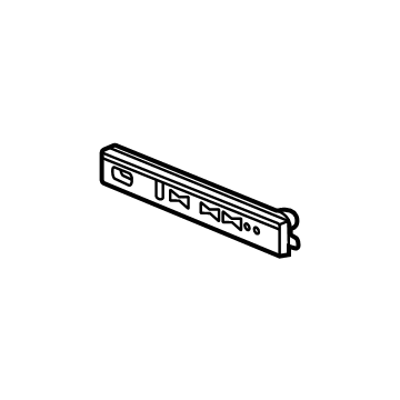 GM 84832670 Slide, Front Driver Side