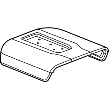 GM 84942974 Armrest, Black