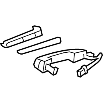 GM 13592154 Handle, Outside