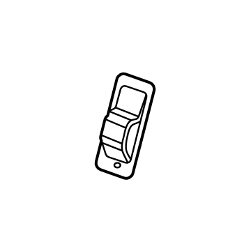 GM 84471999 Latch Cover, Jet Black