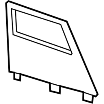 GM 20952900 Door, Driver Side