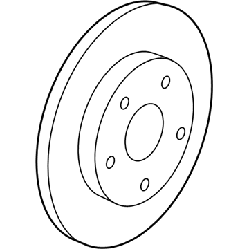 Chevy Malibu Limited Brake Disc - 23118537