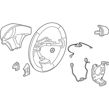 Pontiac Steering Wheel - 25870026