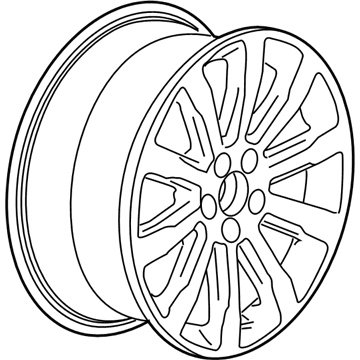 2017 Cadillac ATS Spare Wheel - 23483724