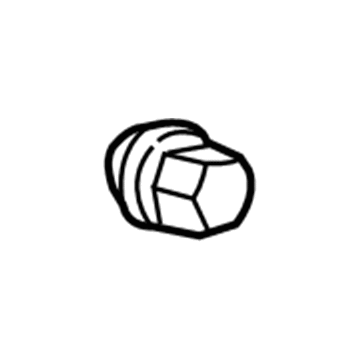 GM 9597846 Wheel Nut