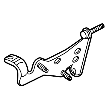 GM 12717152 Converter & Pipe Bracket, Front