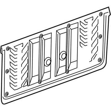GM 25781339 Inner Panel, Bottom Top