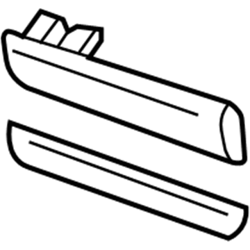 1995 GMC Sonoma Door Moldings - 12543925