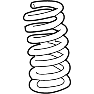 GMC 85667176 SPRING,FRONT COIL(INCLUDES 8)