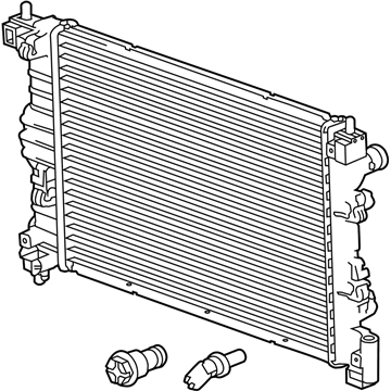 Chevy Sonic Radiator - 95316048