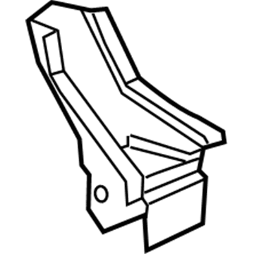 GM 22809147 Outer Support, Front Upper Passenger Side