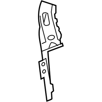 GM 23165416 Mount Panel, Front Inner Driver Side