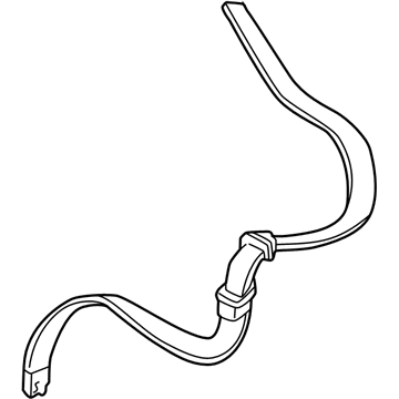 Oldsmobile 12455711 Belt & Retractor