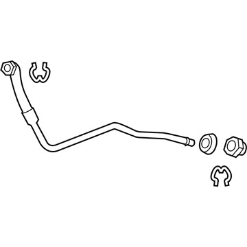 Chevy Oil Cooler Hose - 22914932