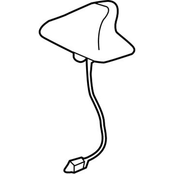 Buick Antenna Base - 20972286