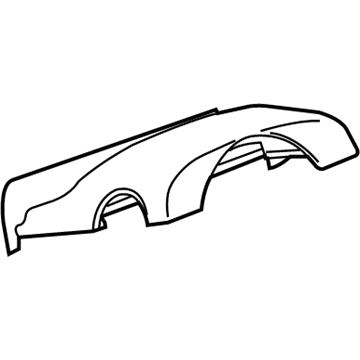 Chevy HHR Steering Column Cover - 15792118