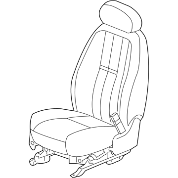 Hummer 22804419 Seat Track