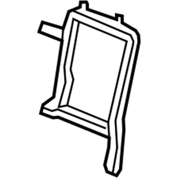 GM 19127641 Seat Back Frame, Rear Passenger Side