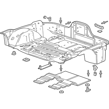 Chevy Floor Pan - 84226109