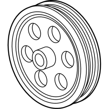 Chevy 12643468 Pulley