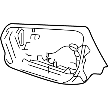 Chevy Equinox Mirror Cover - 84363339