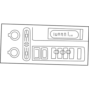 Chevy 10335222 Radio