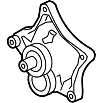 Chevy 25204308 Water Pump Housing