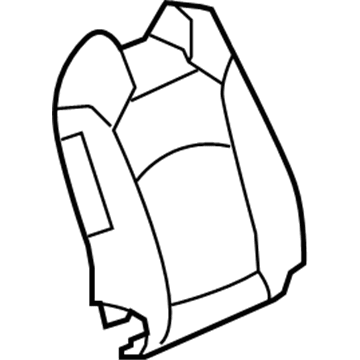 GMC 15899629 Seat Back Pad