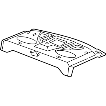 GM 22690035 Package Tray, Rear