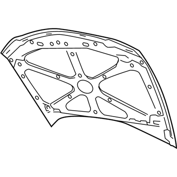 Pontiac 92232814 Hood